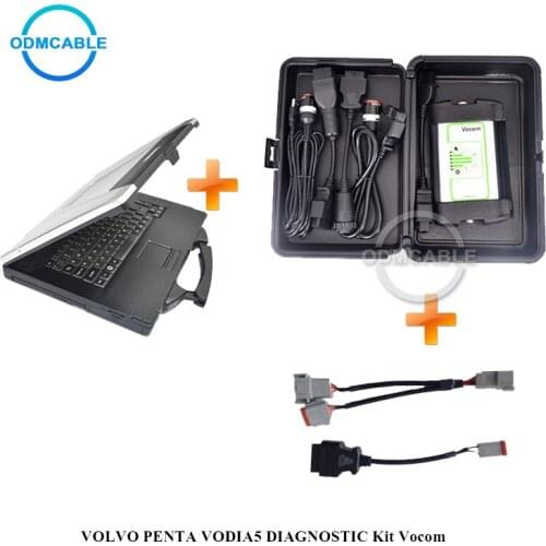 Marine Diagnostic software industry engine vocom Penta VODIA5 with laptop cf52 for vocom PENTA VODIA5 DIAGNOSTIC Kit 88890030