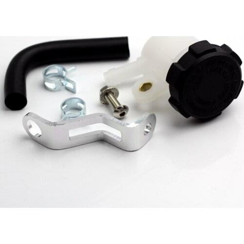 Motorcycle Brake Fluid Reservoir Tank With Mirror Bracket Set For Adelin Px1 Frando 7nb For Yamaha Kawasaki Suzuki Modify