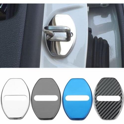 Car-Styling Fit For Volkswagen Golf 7 MK6 MK5 POLO tiguan Accessories Stainless Steel Sticker Car-Styling Door lock Cover