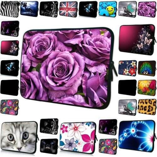 Laptop Bag 14.1 13.3 15.6 10.1 12.1 11.6 17.3 7.9 7 Sleeve Case For Acer Aspire Huawei Matebook D14 Prints Briefcase Carry Cover