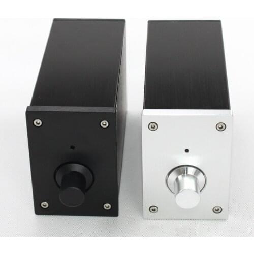 WA58 mini Full aluminum amplifier chassis / Power Shell / DAC Decoder / AMP Enclosure / case / DIY box (100*70*160mm)