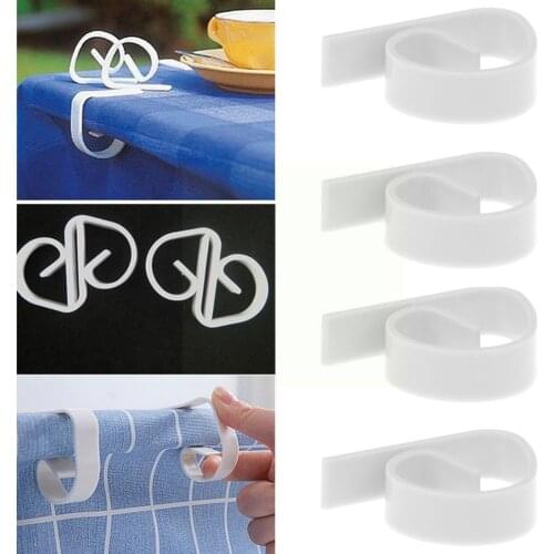 4pcs/set ABS Tablecloth Clip Tables Picnic Wedding Supplies Prom Party Picnic Holder Cloth Useful Clips Party Clamps Z7K3