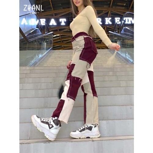 ZHANLINWU Women's Loose Jeans