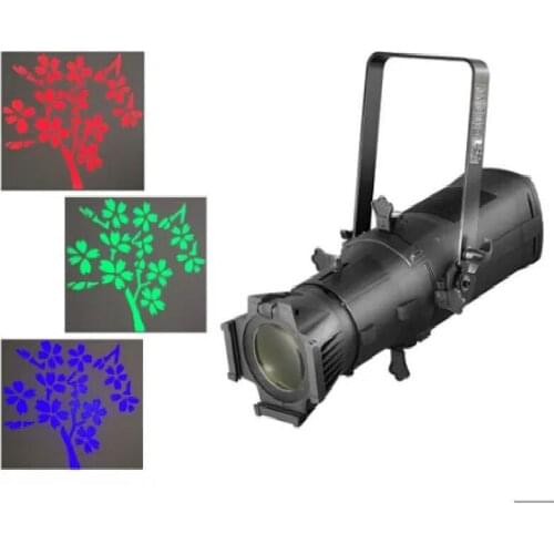 6pcs/lot Hot Sell 150w/200 /300w ed ellipsoidal profile spot light gobo projector for theater gallery music concert