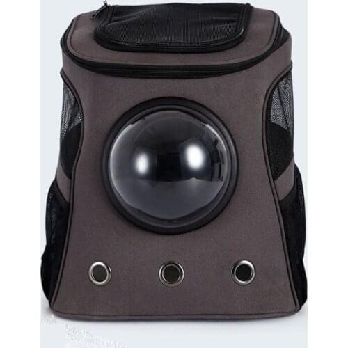 Large Pet Backpack Portable Space Capsule Breathable Window Cat Carrier Dog Bag Pets Products Accessories Portable Travel Bags