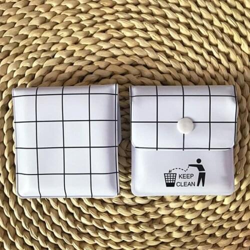 White Black PVC Portable Ashtrays Pocket Outdoor Smoking Cigar Tobacco Ash Storage Bag Travel Accessory 75x80mm