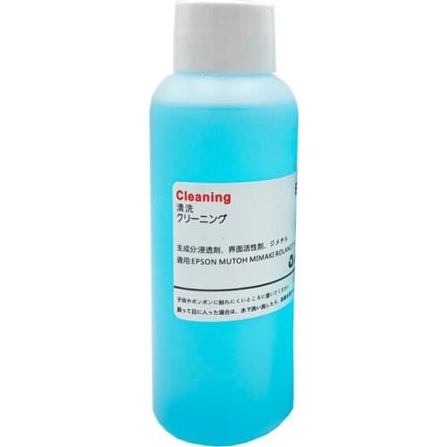 S36001 Cleaning Liquid For Sublimation Ink Pigment Dye Ink 100ml DX5 4720 XP600 Printhead Printer Cleaning Solution Ink Cleaner