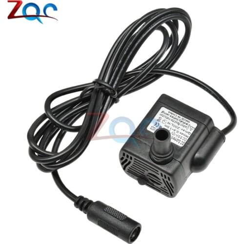 DC-1020 Mini Micro Submersible Water Pump 200L/H 1.5m Aquarium Fish Tank Fountain Pond Pump DC 3W 5.5V- 12V high-performance