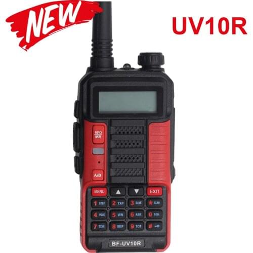 Professional Walkie Talkie Baofeng UV 10R 10km 128 Channels VHF UHF Dual Band Two Way CB Ham Radio Baofeng UV-10R