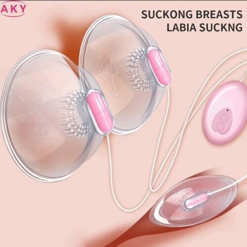 Erotic Nipple Suckers Stimulation Licking Breast Rechargeable Clitoral Vibrator Masturbator Massager Sex Toys for Women Couples