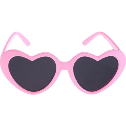 Cute Heart Eye Glasses Sunglasses Sun Glasses for 18'' American Doll Gotz Dolls