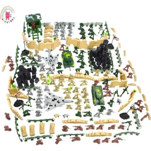 250 DIY Military With Weapons Simulation Model Soldiers Military Army Wars Toys and Childrens Four Nations Union Army Toy set