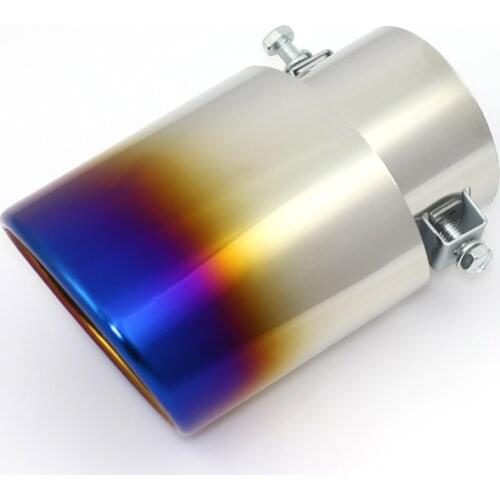 Car styling Stainless steel Exhaust Muffler Tip Pipe auto accessories For Toyota hilux avensis auris Emblem