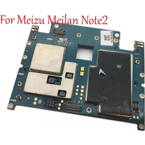 Tested Full Work Original Unlock Motherboard For Meizu Meilan Note2 M2 Note Logic Circuit Electronic Panel