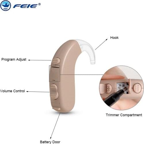 MY-13 Digital 12 Channels hearing Aid Ear Sound Amplifier Adjustable Tone Hearing Aids Portable Ear Hearing Amplifier for Deaf