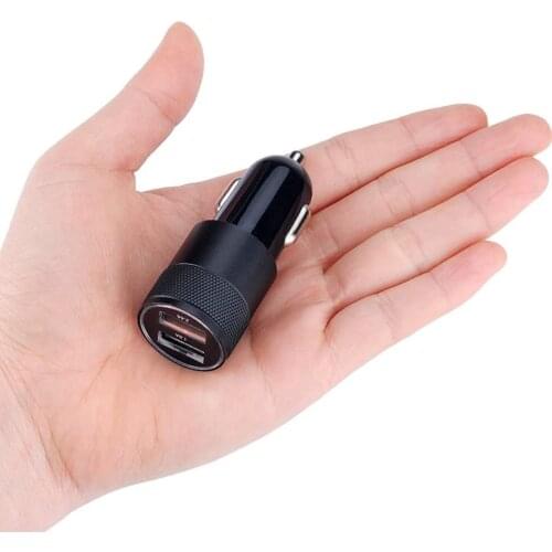Universal Dual USB Car-charger Adapter Mobile Phone Adapter Car Charger Charging Mobile Phone Adapter for iPhone iPad
