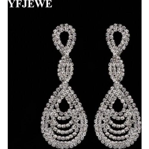 YFJEWE Free shipping Hot Design New Fashion Crystal Earrings for Women E505