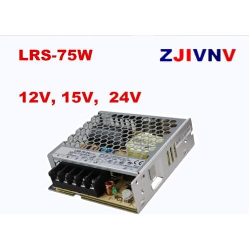 ZJIVNV NEW ARRIVAL LRS-100-12 12V 8.5A, LRS-100-24 24VDC 4.5A Single Output Switching Power Supply 100W AC-DC