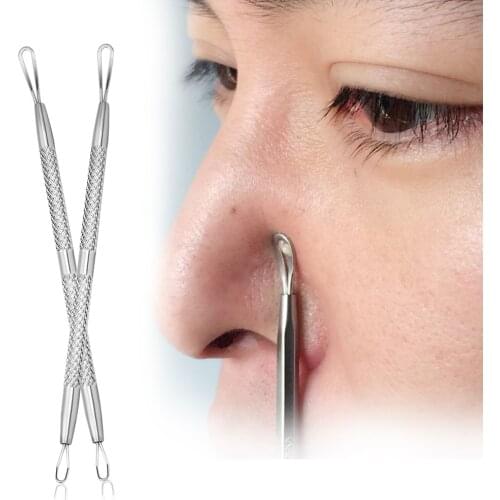 1PC Professional Stainless Steel Blackhead Remover Needles Face Skin Remover Comedone Acne Pimple Blemish Extractor Tools Acces