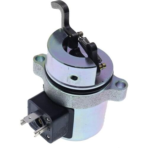 12V Fuel Shut Off Solenoid 04272733 M7272733 For Deutz BF4M1011F Bobcat Skid Steer Loader 863/873