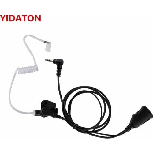 1pin PTT Earpiece For Yaesu Radio Vertex VX-3R Mic Earphone Microphone Ear bars For Yaesu 5R 210 Walkie Talkie Tactical Earpiece