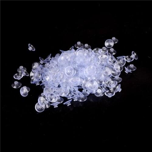 50pcs/pack Transparent Wall Hooks Hanger Kitchen Bathroom Suction Cup Suckers For Window Wall Hook Hanger