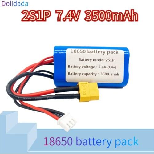 Battery 7.4 V / 8.4V 3500mAh 2S1P Use Single Cell NCR18650GA Combination Suitable for Different Drones