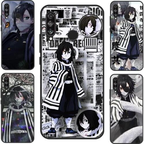 Obanai Iguro Kimetsu no Yaiba Case For Huawei P30 Lite P40 P20 Pro P Smart Z 2019 2021 Nova 5T Honor 10 Lite 8X 9X 10i