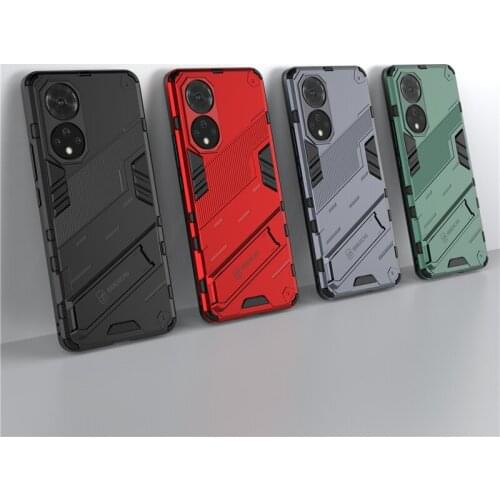 For Honor 50 5G Case Cover for Honor 50 Pro 5G Protective Cover Punk Armor Shell Kickstand Hard Phone Case Capa Fundas Coque