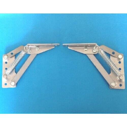 Cabinet Door Hinge / Bed Box Turning Hinges / Woodworking FURNITURE connection fitting 4PCS