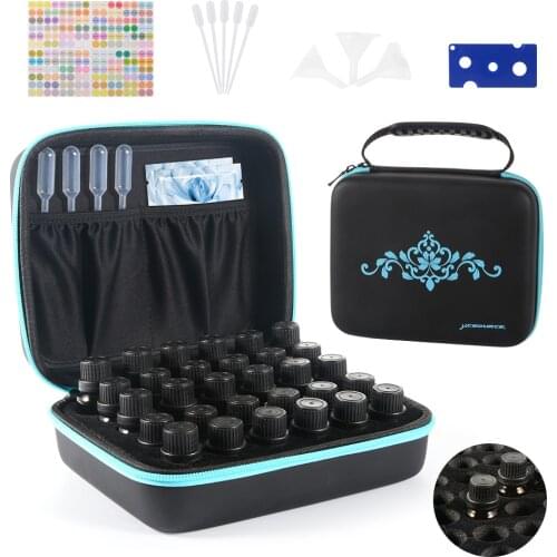 70/30 Bottles Essential Oil Case 5 10 15 20ML Perfume Oil Essential Oil Box Travel Portable Carrying Holder Nail Polish Storage