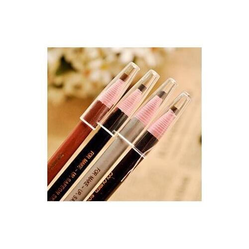 6pcs/lot Makeup brand Eyebrow eyeliner pencil Enhancer waterproof Eye Brow pen long lasting eyebrows to eye Cosmetic Eye Liner