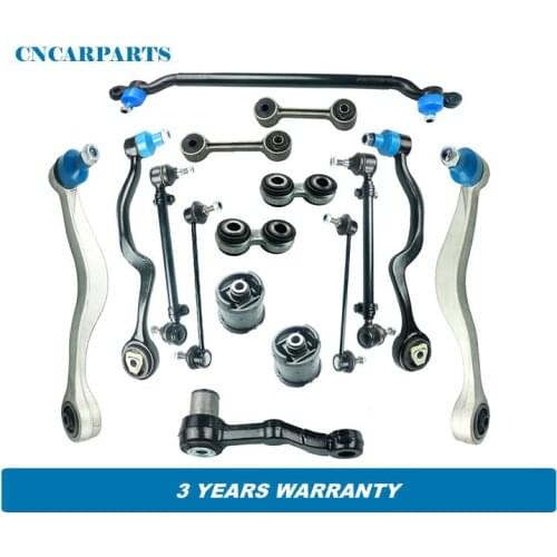 Front Control Arm Ball Joint Tie Rod Kit Fit for BMW E34 525 530 535 M5 Chassis