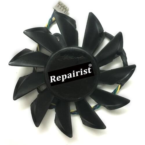 Computer PC VGA Video Card Cooler Fan For MSI 7750 POWER EDITION 1GD5 OC Graphics Card