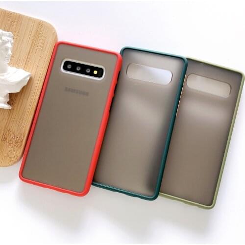 A71 A51 Misty Matte Phone Case For Samsung Note10Pro S10Lite A70S A70 S8/S9 S20PLUS Note20 Cover Body Shell Skin Protection