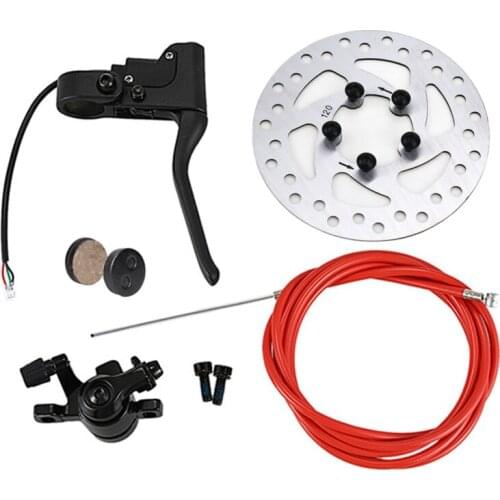 Novel-Brake Lever Disk Brake Cable Kit Set for Xiaomi Mijia M365 PRO Electric Scooter Parts Replacement(120mm M365 PRO)