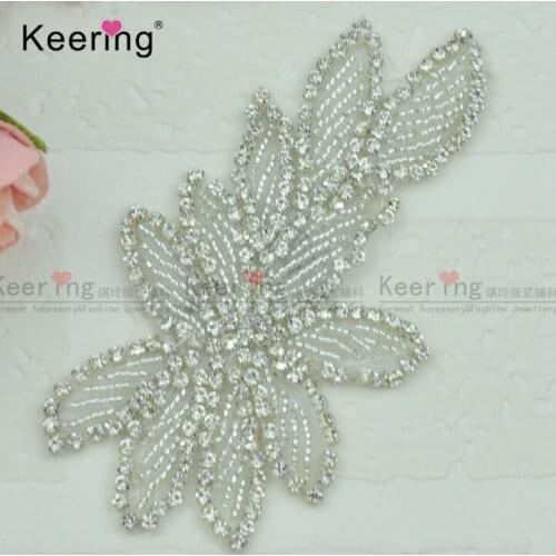 New Handmade Rhinestone applique costumes dress DIY hand accessories Children Headwear KW-196
