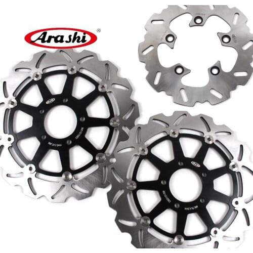 ARASHI GSXR600 / GSXR750 CNC Front Rear Brake Rotors Disc For SUZUKI GSX R 600 GSX600R 1997-2003 / GSX-R750 1996 - 2003 2000