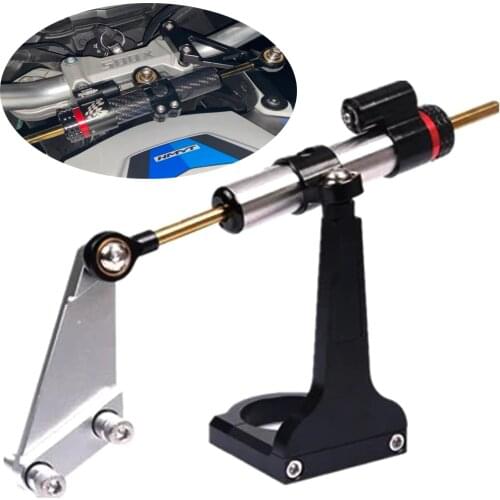 Motorcycle For Colove KY500X KY 500X KY500 X 500X CNC Adjustable Steering Damper Stabilizer