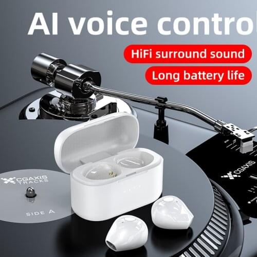 Sports Business Wireless Mini Invisible TWS-BL08A Binaural Intelligent Noise Reduction and Long Standby Bluetooth Headset