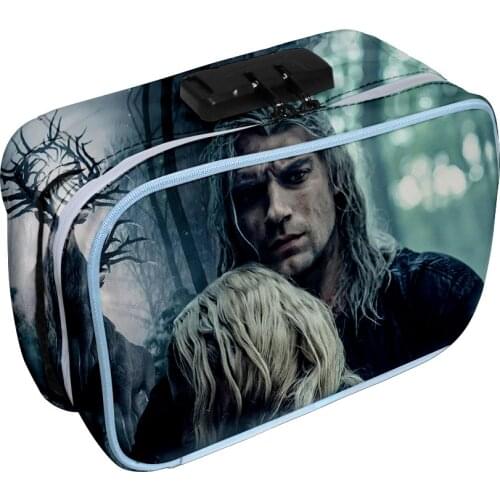 Shadow and Bone Oxford cloth 3D printing Deodorant Tobacco Bag Storage Bag Cosmetic Bag