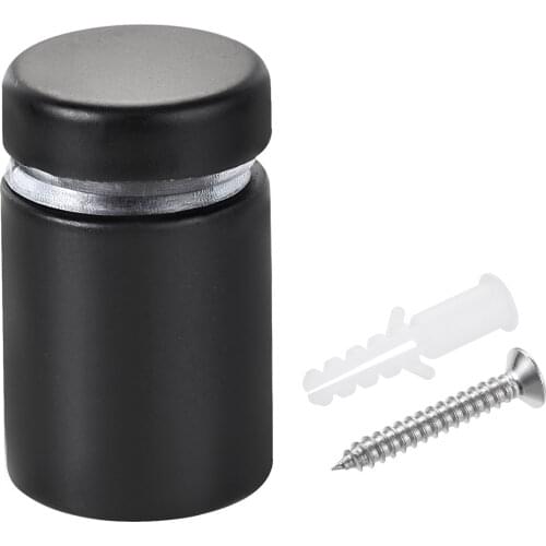 Uxcell 19x32mm Standoff Screws Wall Mount Sign Holders with Accessories 12 Pcs