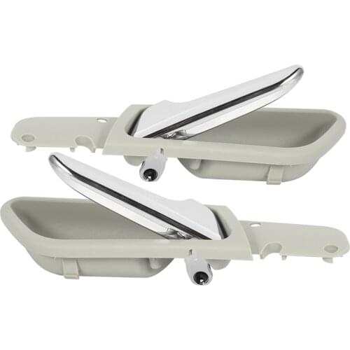 Pair Interior Inner Door Handle for Mercedes-Benz W169 W245 A160 A180 2011-2012, B200 2008-2011 A1697601061 A1697600961