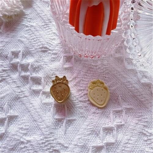 Strawberry Pumkin Stamp Head Custom Irregular Round Wax Seal Heads Stamps Postage Journal Package Wedding Gifts Envelope Tools