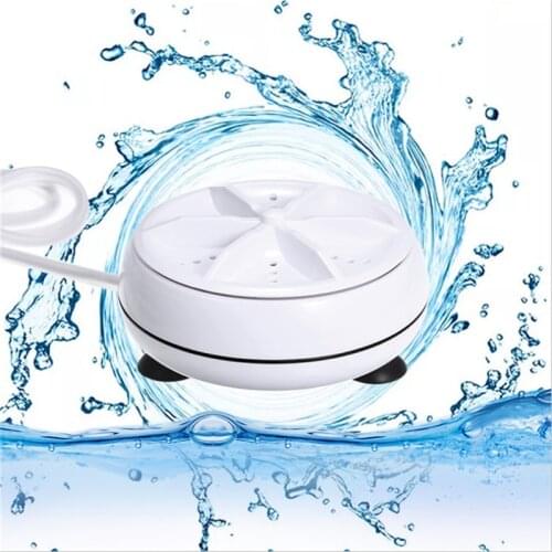 Xiaomi Mini Ultrasonic Washing Machine Portable Turbo Personal Rotating Washer Convenient Travel Home Business Travel USB