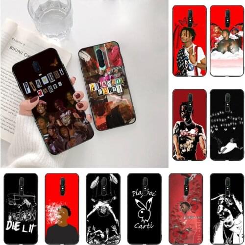 YJZFDYRM Rapper Playboi Carti DIY phone Case cover Shell For Oppo A5 A9 2020 A5S Reno2 z Renoace 3pro Realme5Pro