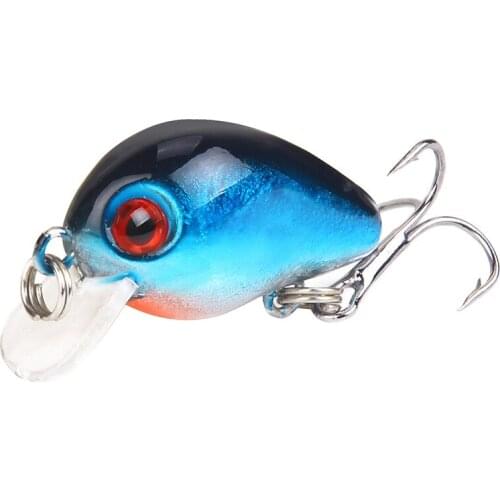 1Pcs Mini Minnow Fishing Lures Bionic Bait 3cm 1.6g Topwater Hard Bait Wobbler Jig Bait Artificial Crankbait Carp Fishing Tackle