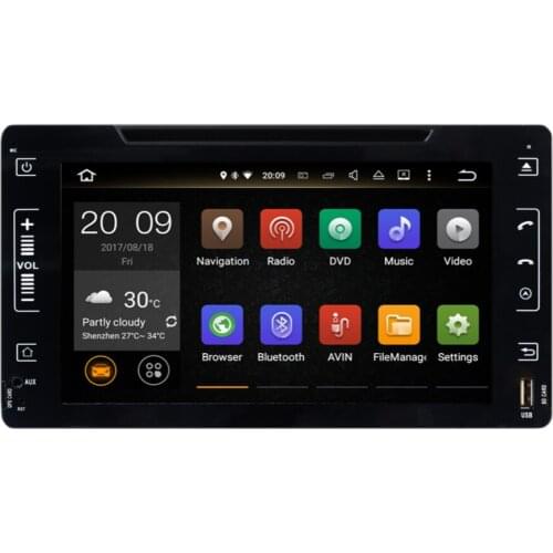 4GB RAM Radio DVD Multimedia Player WIFI Android 9.0 Octa Core Car PC GPS Head Unit For Toyota Fortuner/Alphard/Hilux 2015-2019