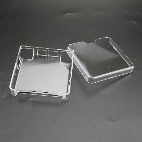 Cltgxdd Plastic Clear Protective Shell Hard Crystal Case Cover For Nintendo Gameboy Advance SP GBA SP Game Console