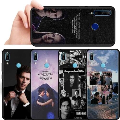 The Vampire Diaries Cover for Huawei Y6 Y7 Y9 2019 Honor 9X Pro 20 Lite Play 9A 8X 30i Y6p Y8s Y8p 9S 8S 10 Phone Case Shell